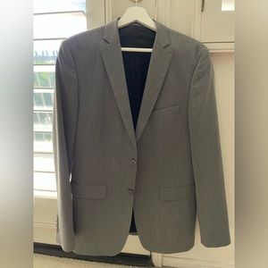 Zara Man light grey blazer, suit jacket